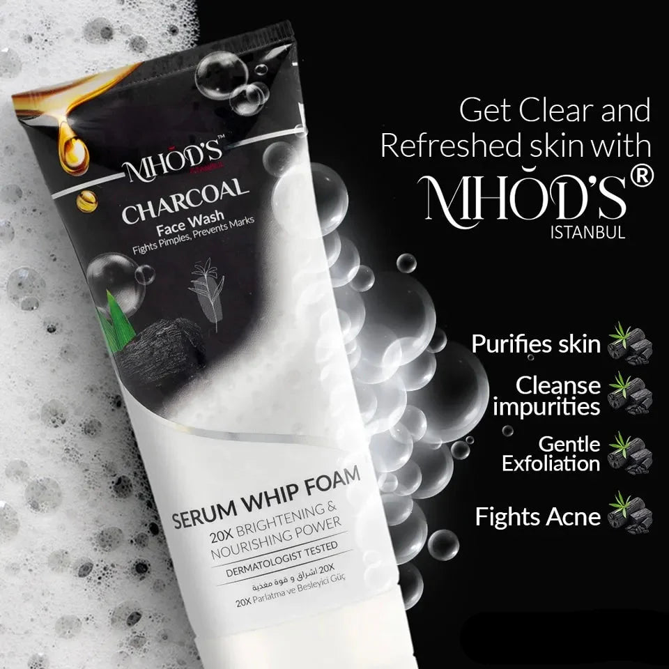 Mhod’s Istanbul Charcoal Facial Foam - 100g Mhod’s Istanbul