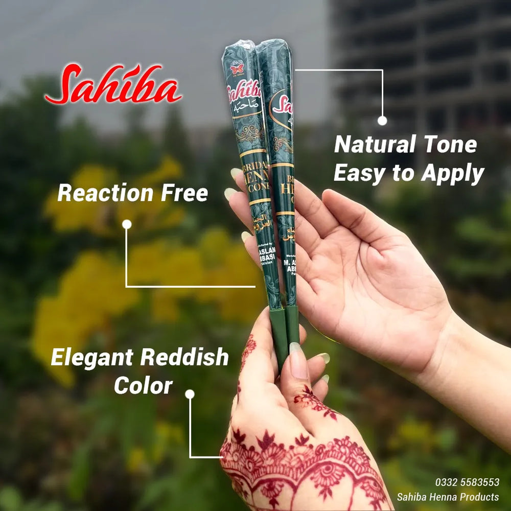 Sahiba Henna Bridal Cone Mehendi Sahiba