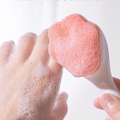 Silicone Silica Gel Facial Brush – Cat Paw Shape Cosmia.pk