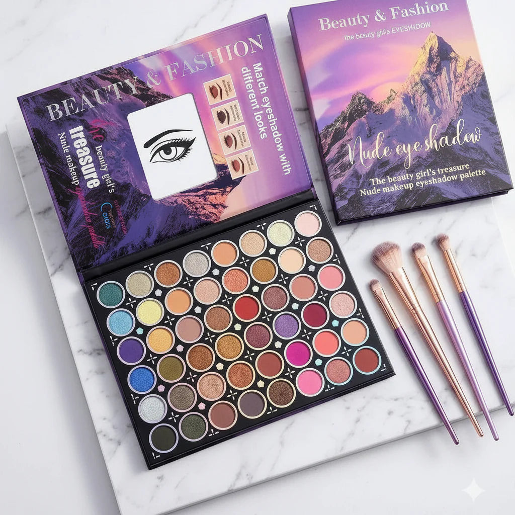 Beauty & Fashion Nude Eyeshadow Palette – 48 Colors Beauty & Fashion