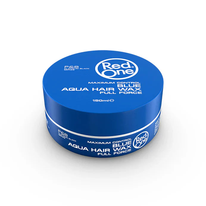 Red One Blue Aqua Hair Wax Full Force 150ml Redone
