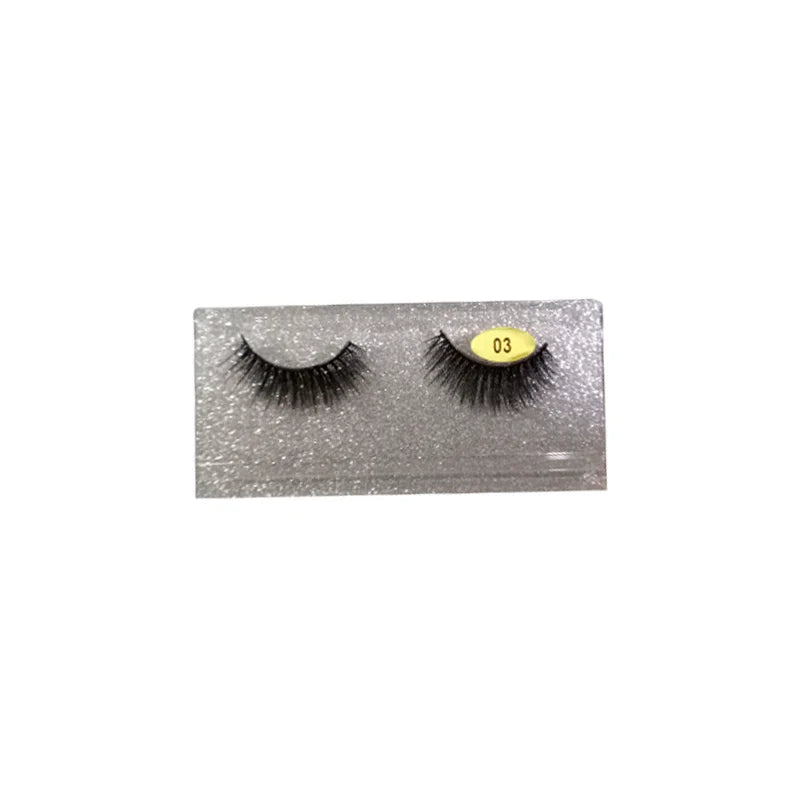 Glamorous Face 4D Mink Hair Eyelashes 10 Pieces GF 8063 Glamorous Face