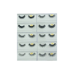 Glamorous Face 4D Mink Hair Eyelashes 10 Pieces GF 8063 Glamorous Face