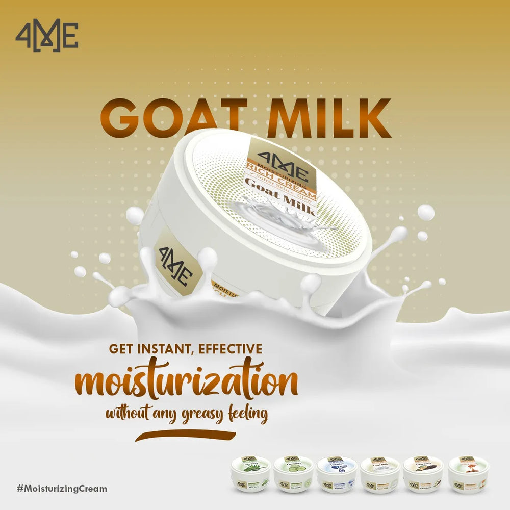 4ME Rich Moisturizing Cream Goat Milk 200ml 4ME