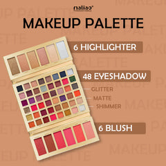 Maliao Professional 48 Color Makeup Eyeshadow Palette Maliao