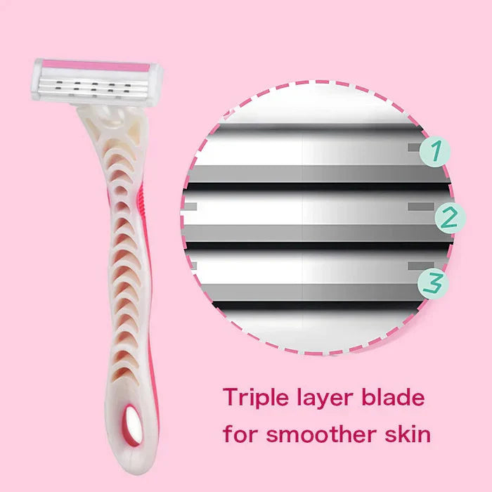 Max Simply Platinum 4pcs Women Shaving Razor Max