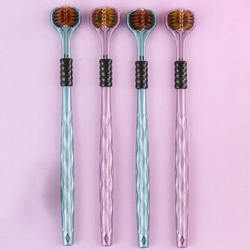 Three Side Toothbrush Pack of 2 Cosmia.pk