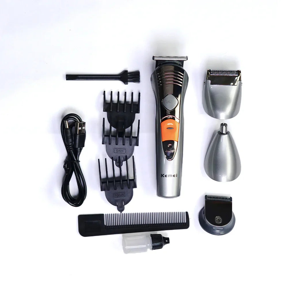 Kemei KM-580A 7-in-1 Professional Electric Hair Trimmer Clipper Kemei