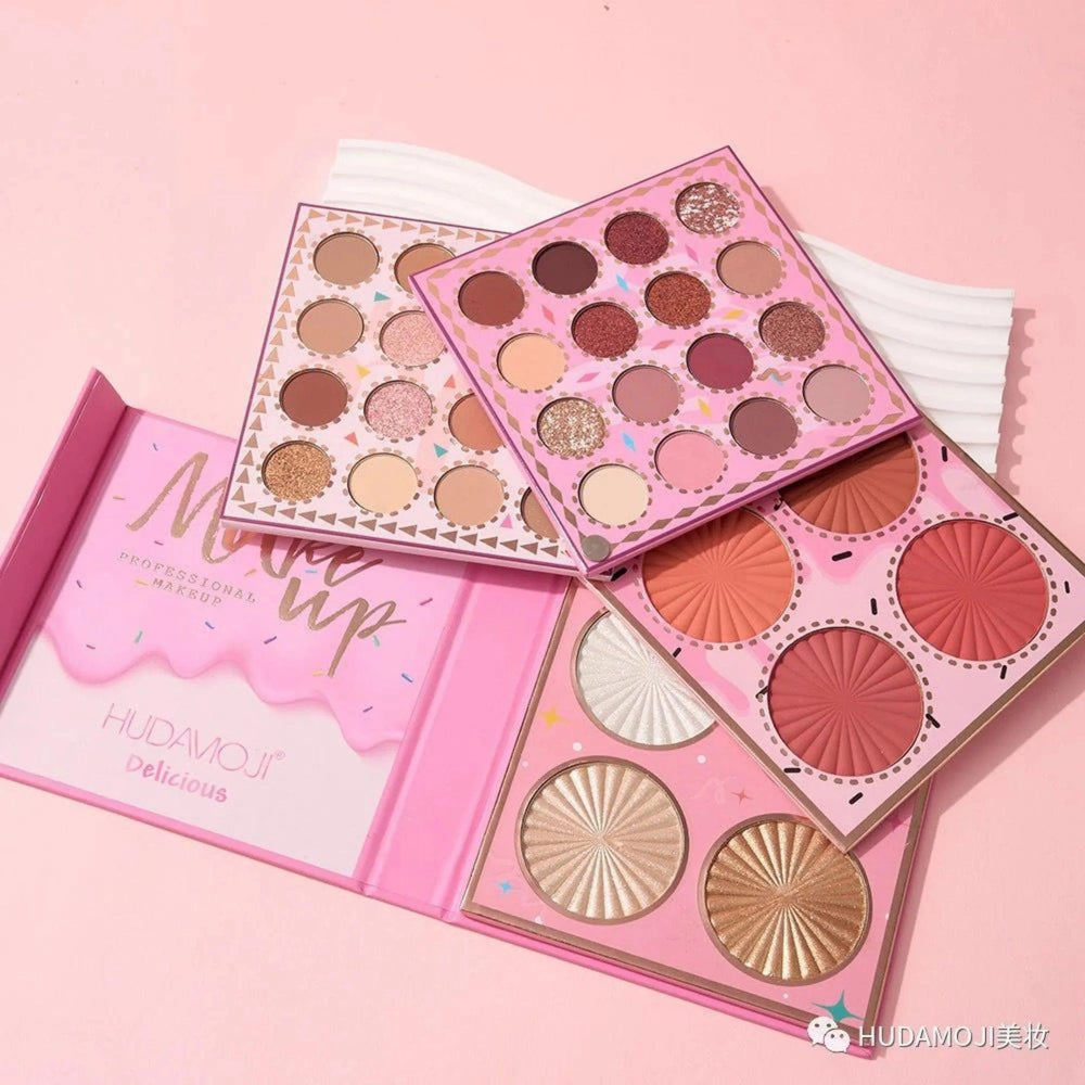 HUDAMOJI Delicious Makeup Kit - 4pages Huda Moji