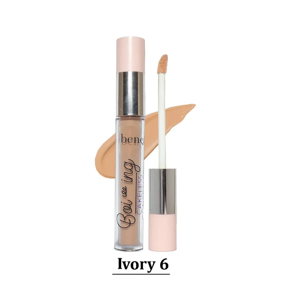 Warda Beauty Cakeless High Coverage Liquid Finish &amp; Waterproof Concealer - 5.0ml Warda Beauty