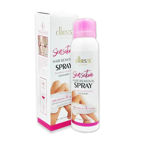 Chirs's Sensitive Hair Removal Spray Fast Effective & Painless Chirs's