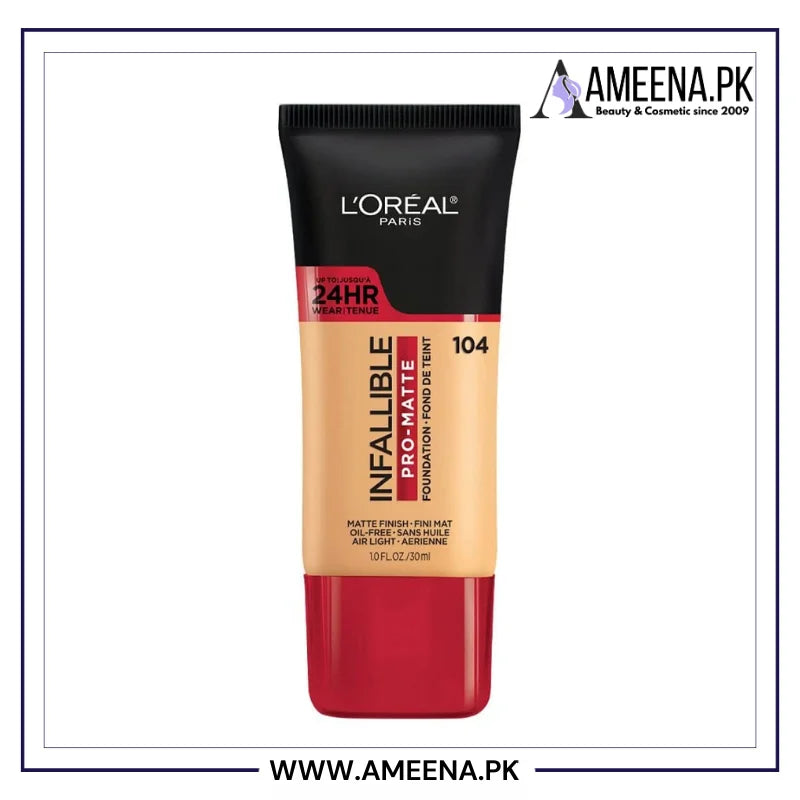 L'Oreal Paris Infallible Pro-Matte Liquid Longwear Foundation Loreal Paris