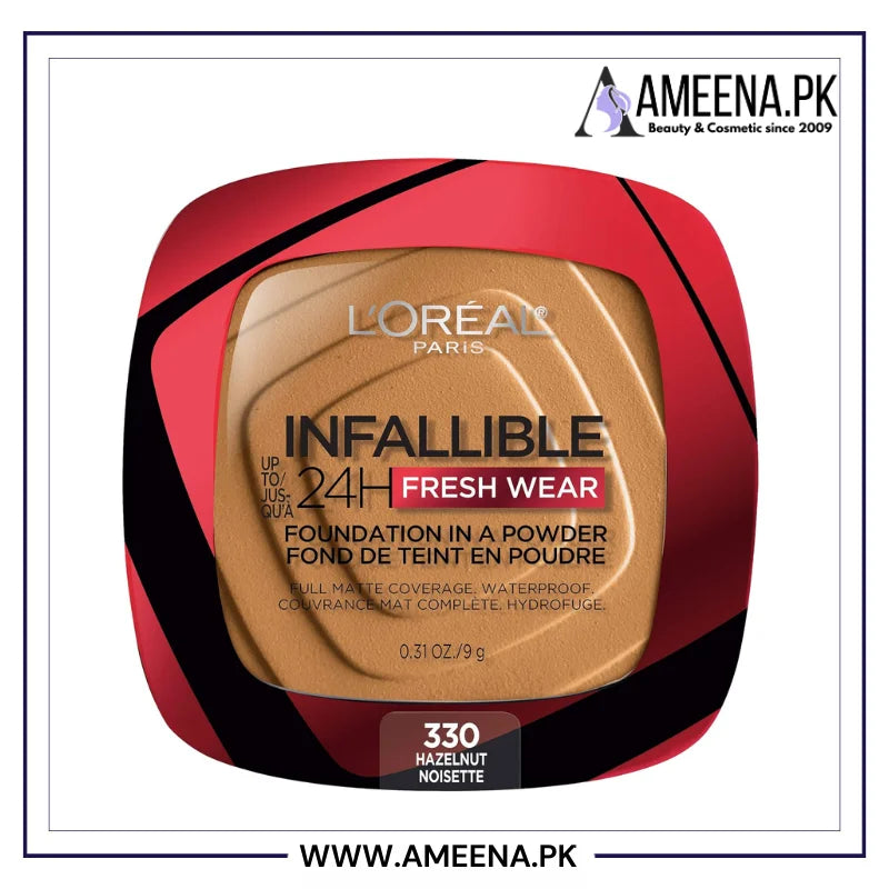 L'Oreal Paris Makeup Infallible Fresh Wear Foundation in a Powder Loreal Paris