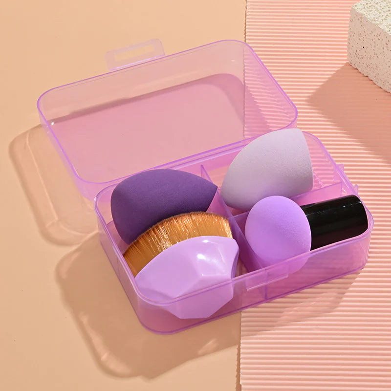 4 Pcs Tifeen Blender+Brush with Box Cosmia.pk