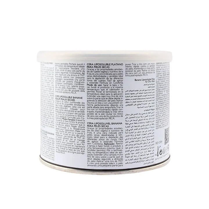 Rica Banana Dry Skin Liposoluble Wax Rica