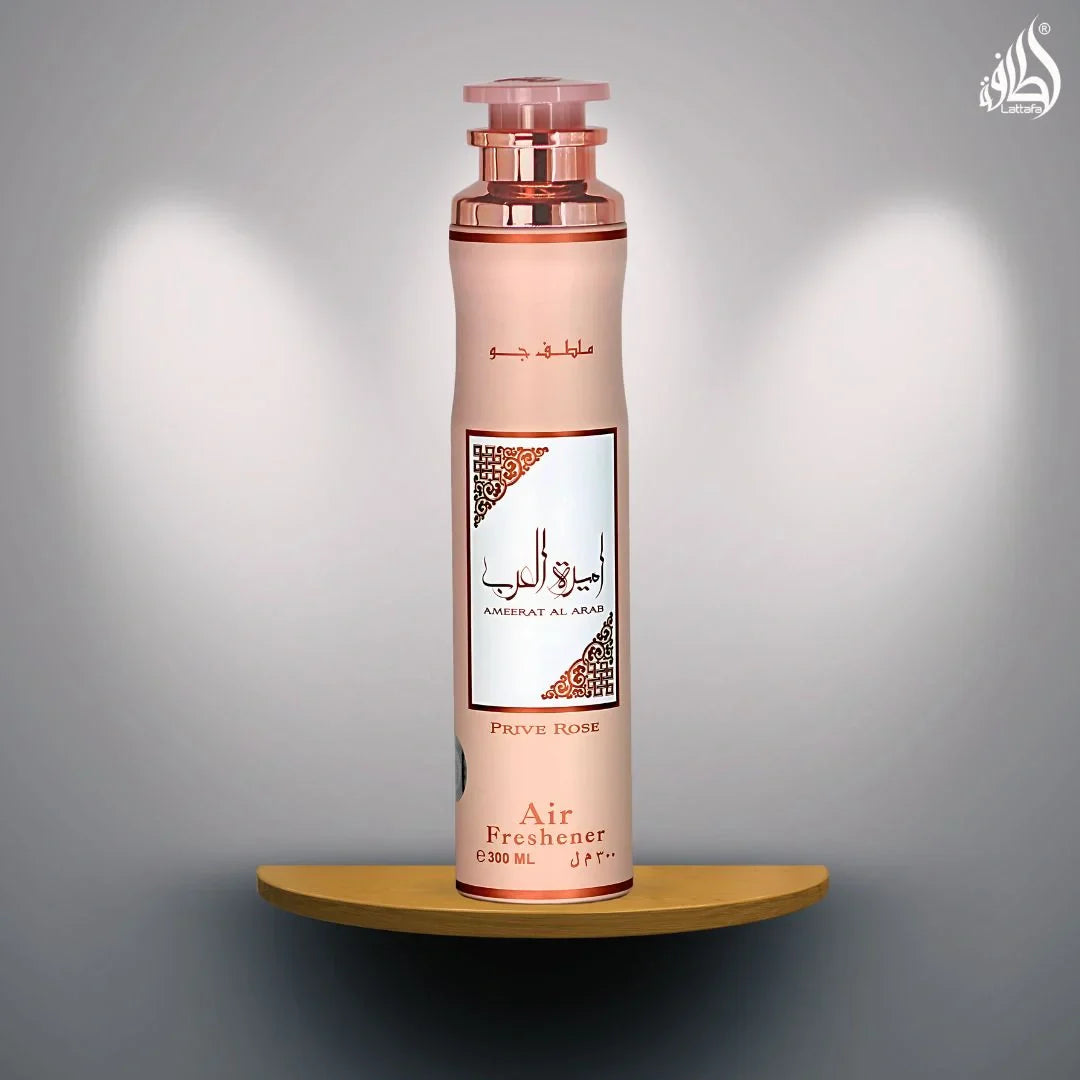 Lattafa Asdaaf Ameerat Al Arab Prive Rose Air Freshener - 300ml Lattafa