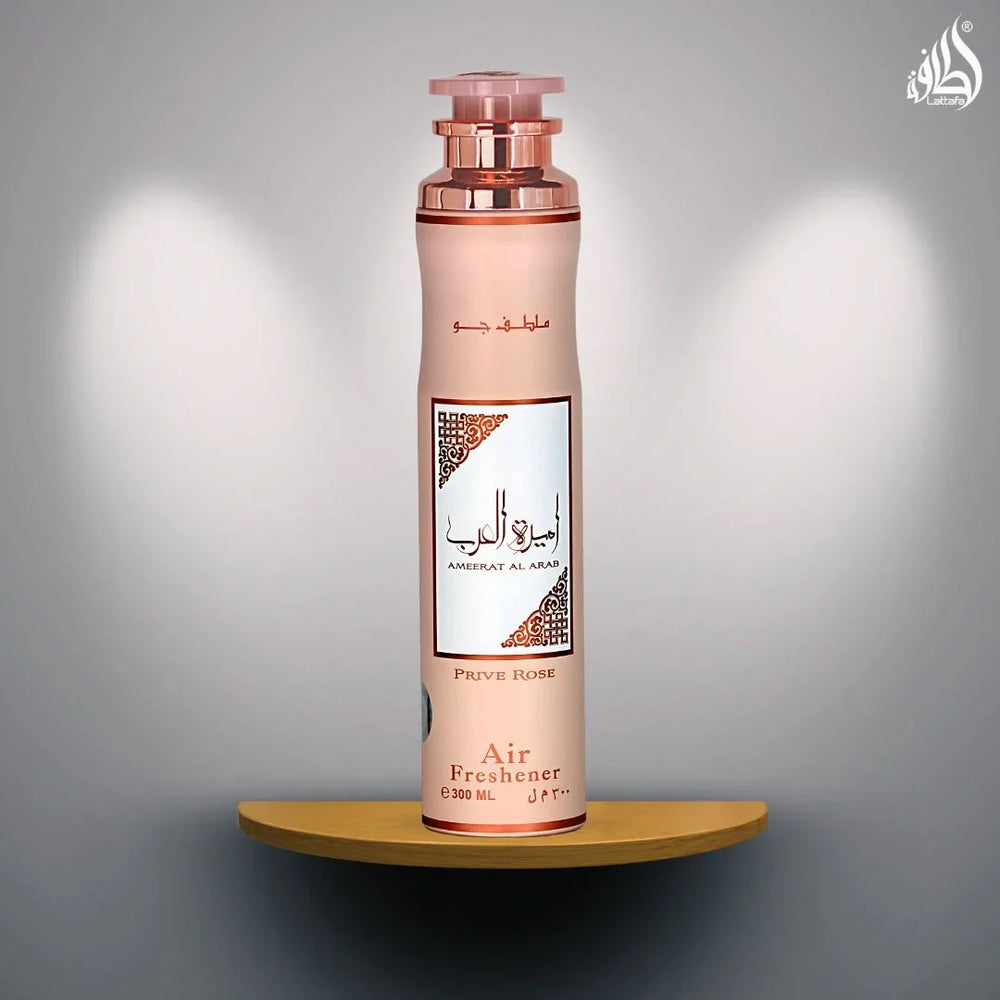 Lattafa Asdaaf Ameerat Al Arab Prive Rose Air Freshener - 300ml Lattafa