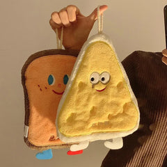 Cute Cartoon Hand Towel Hanging Kitchen Hand Wipe Cosmia.pk