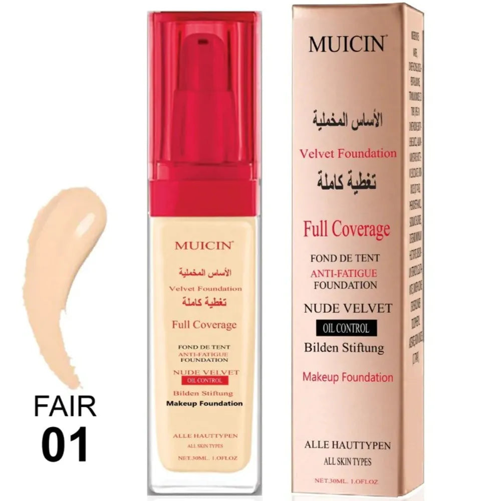 MUICIN Nude Velvet Full Coverage Foundation Muicin