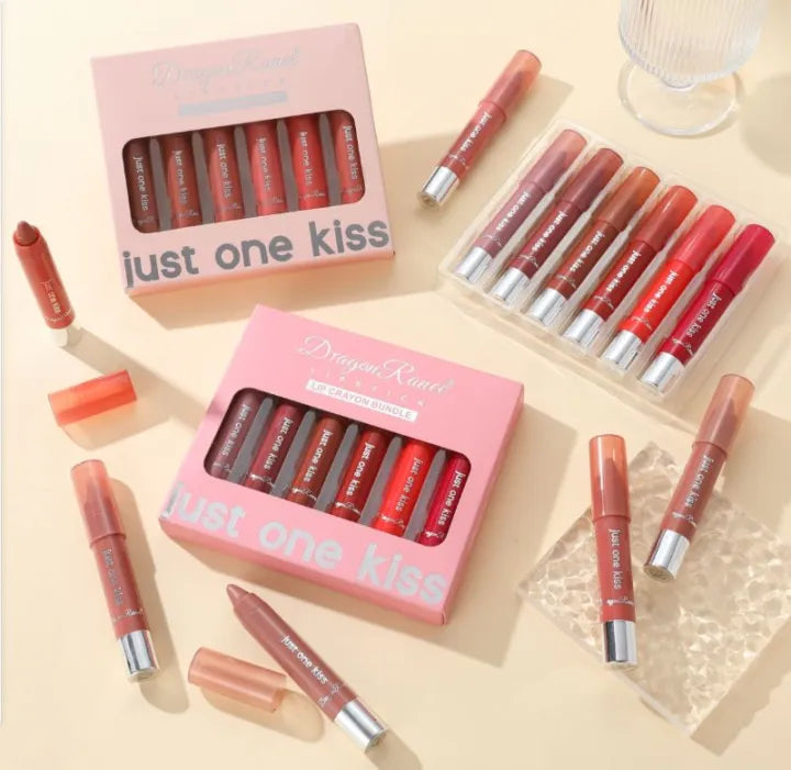 Dragon Ranee Matte Lipstick Set (6-Piece) Dragon Ranee