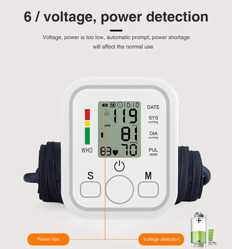 Digital BP apparatus Arm Type Blood Pressure Monitor Cosmia.pk