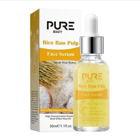 PURE BEAUTY Rice Raw Pulp Face Serum 30ml PURE BEAUTY
