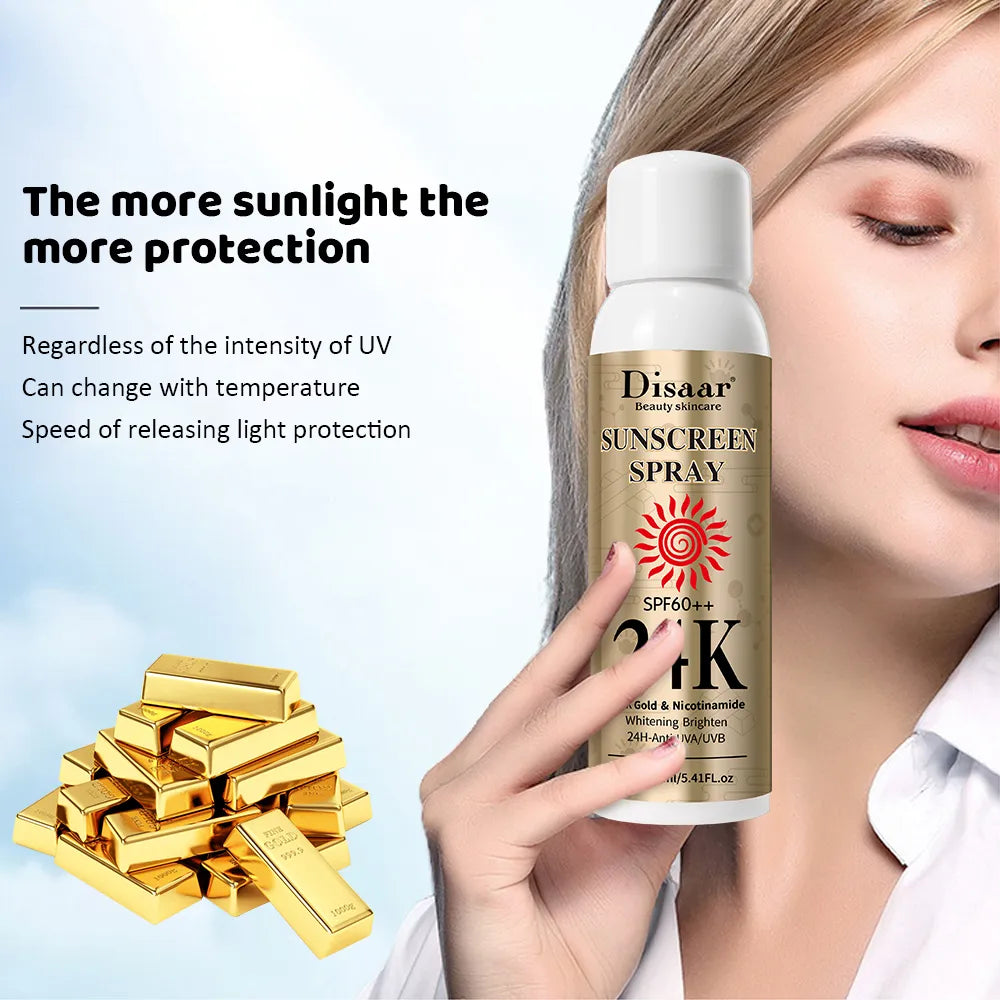 DISAAR Sunscreen Glowing Sun Spray - 180ml Disaar