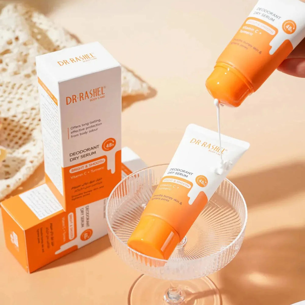 DR.RASHEL Vitamin C +Turmeric Deodorant Dry Serum - 60ml DR.Rashel