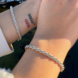 Stainless steel Rope Bracelet