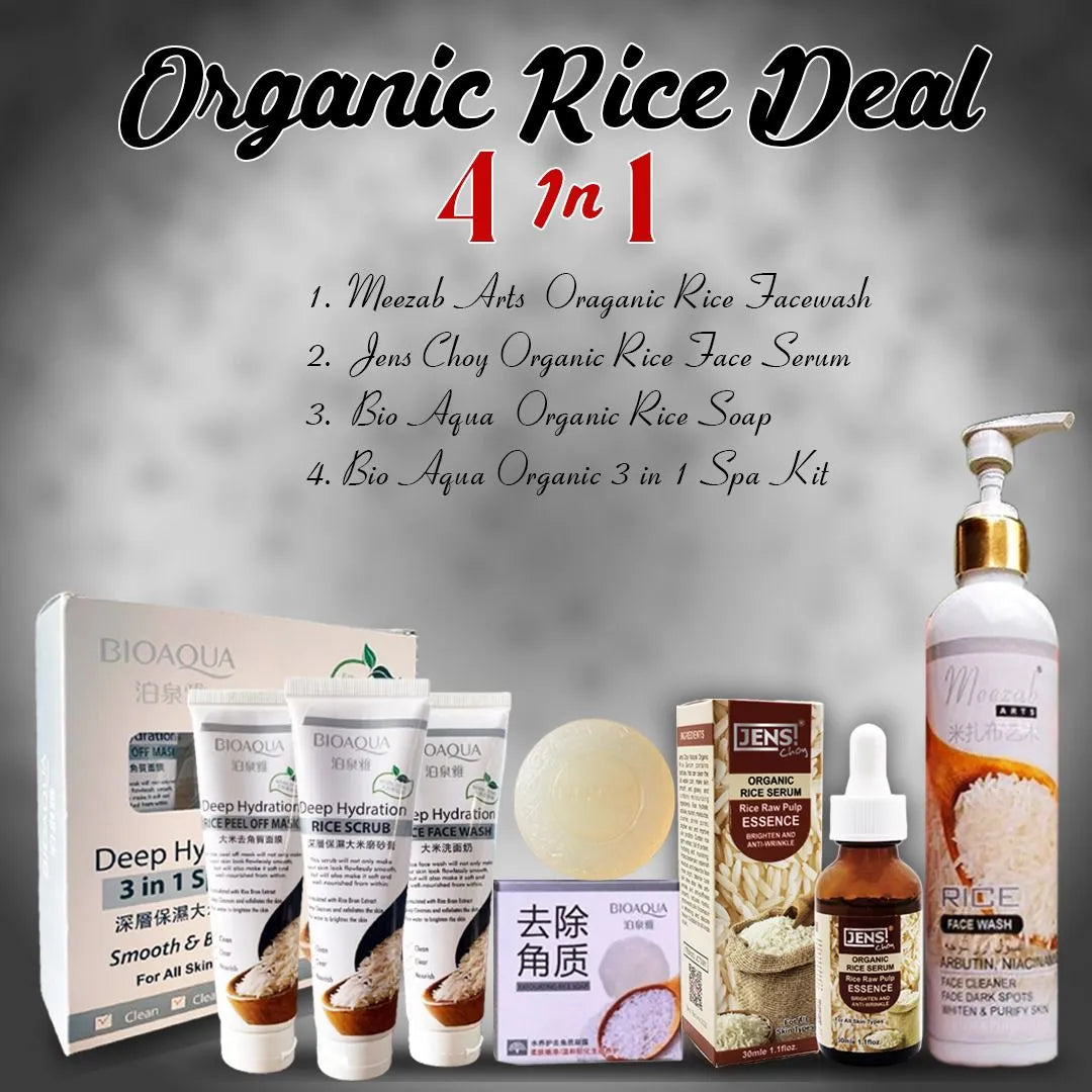 4 in 1 Organic Rice Kit Cosmia.pk