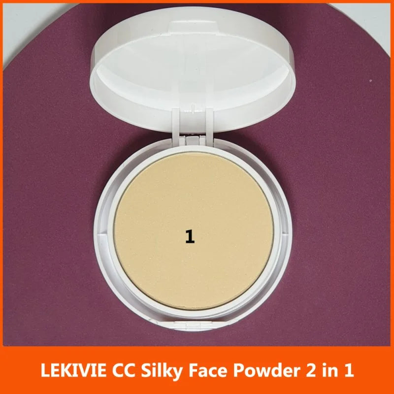 Lekivie CC Silky White Face Powder 2 in 1 Lekivie
