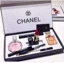 Chanel 5 In 1 Gift Set Makeup Perfume Box  - Dubai - 100% Original Testers Chanel