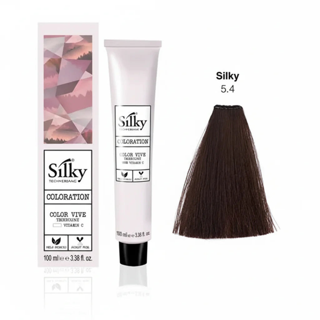 Silky 5.4 Hair Color – 100ml Silky