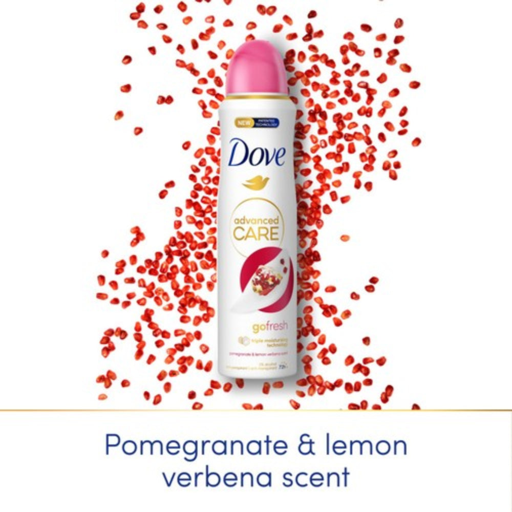 Dove Go Fresh Pomegranate & Lemon Deodorant Spray – 250ml Dove