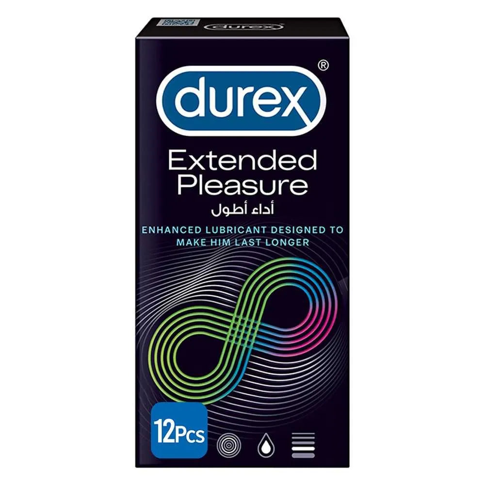Durex Extended Pleasure Condoms 12-Pack Durex