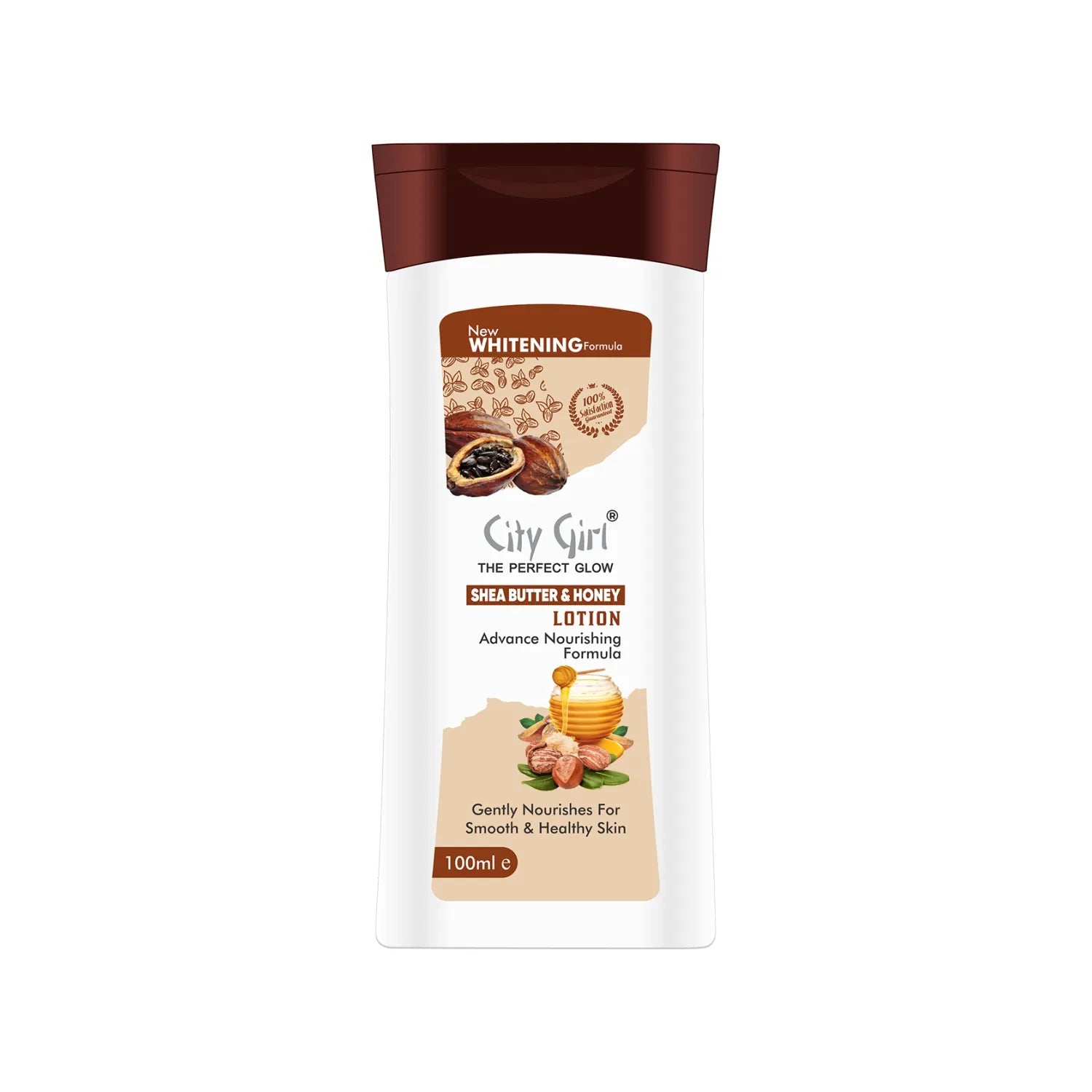 City Girl Shea Butter & Honey Moisturizing Lotion - 100ml City Girl