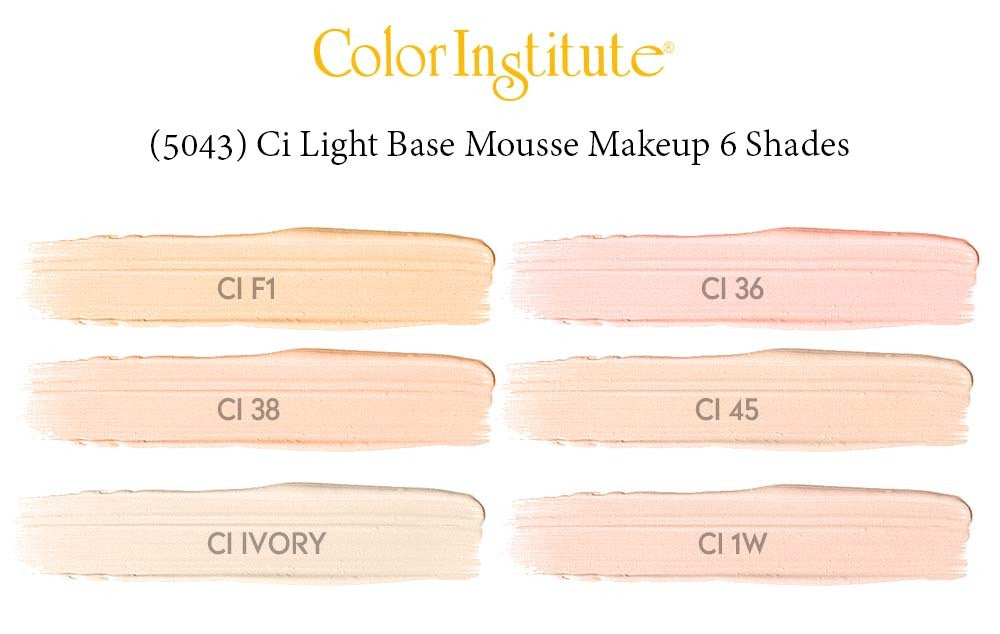 Color Institute Light Base, Mousse Foundation Color Institute