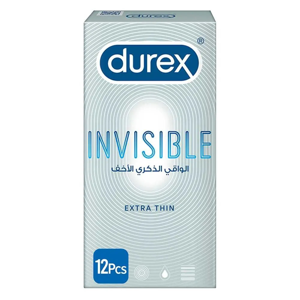 Durex Invisible Extra Sensitive Condoms 12-Pack Durex