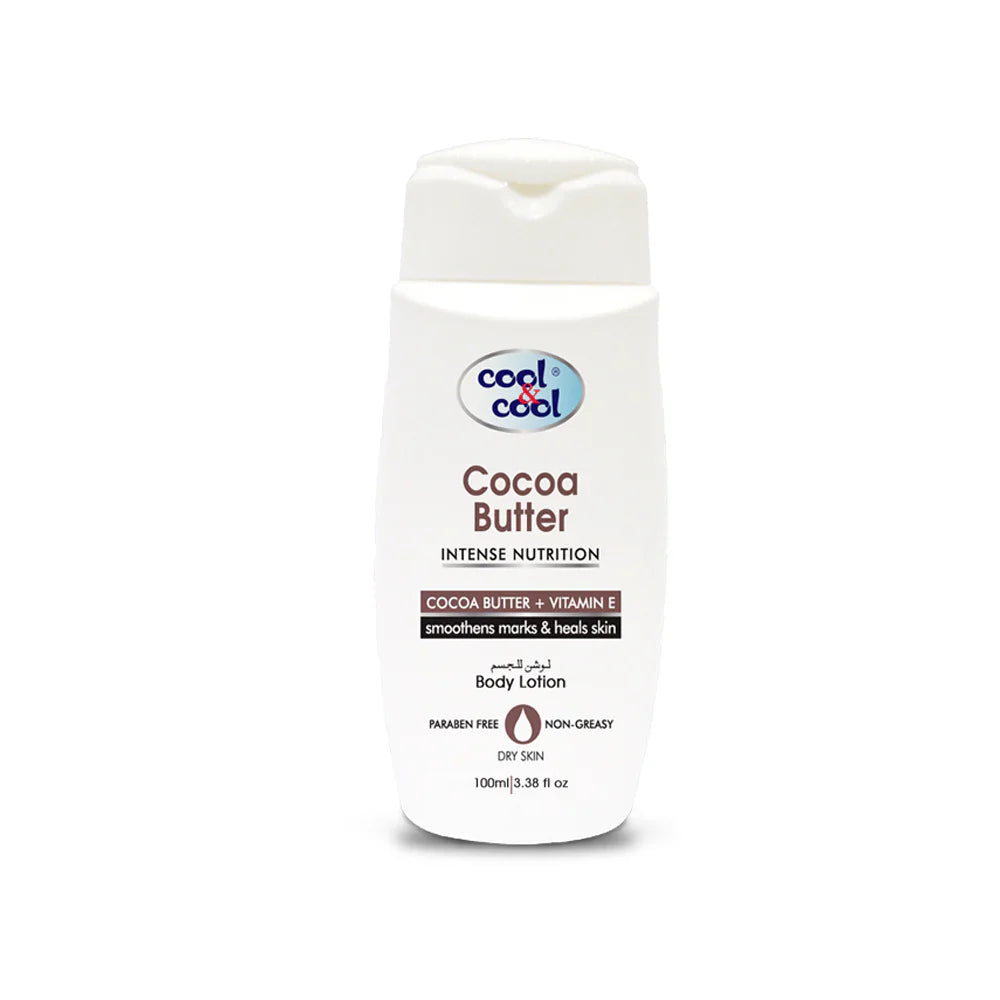 Cool & Cool Cocoa Butter Body Lotion – 100ml Cool & Cool