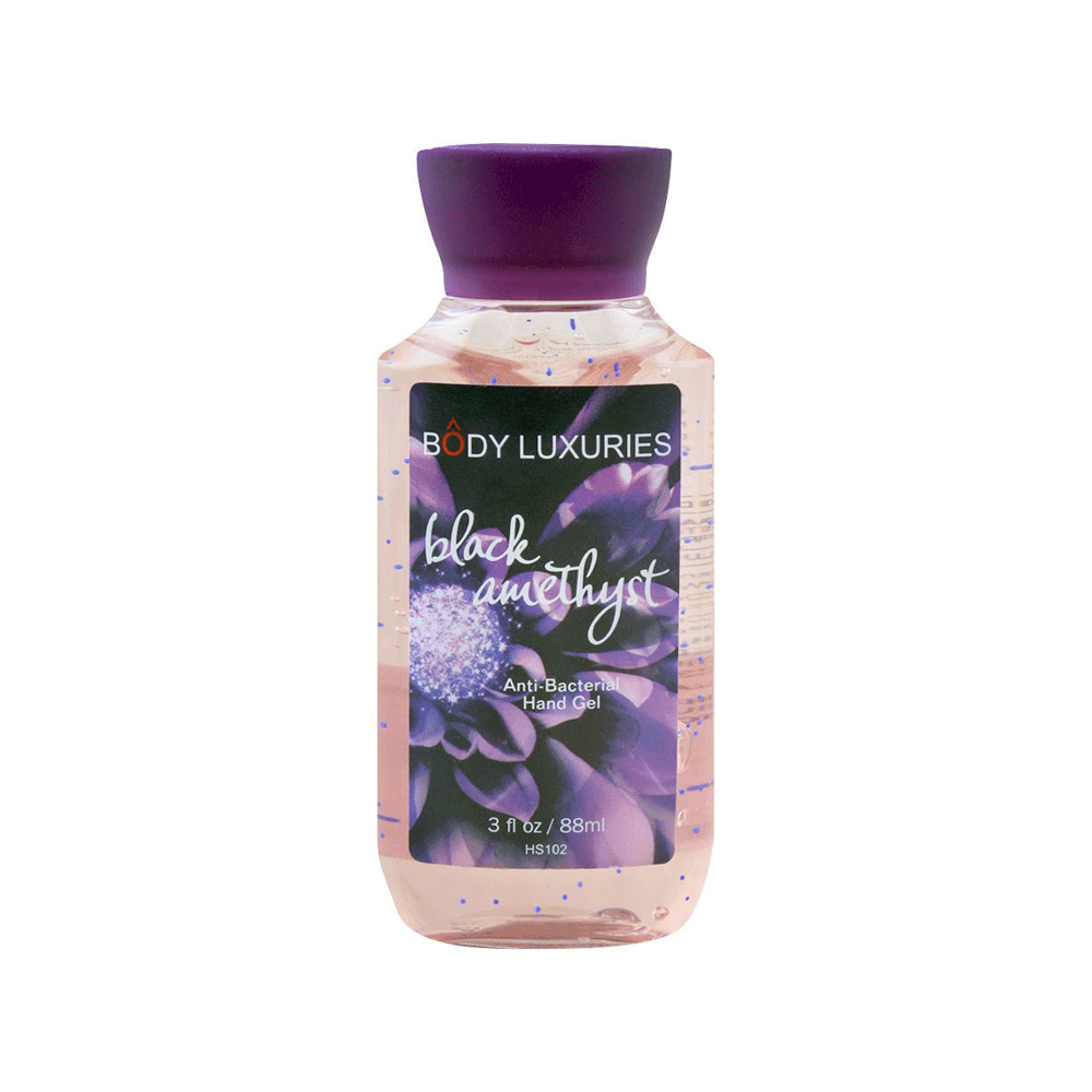 Body Luxuries Black Amethyst Hand Gel 88ml Body Luxuries