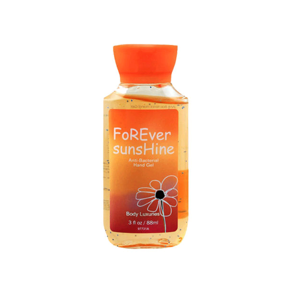 Body Luxuries Forever Sunshine Hand Gel 88ml Body Luxuries
