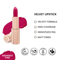 ST London - Velvet Ultra Matt Lipstick - Midnight Pink cosmia.pk
