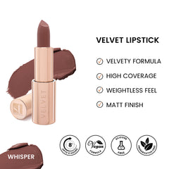 ST London - Velvet Ultra Matt Lipstick - Whisper cosmia.pk