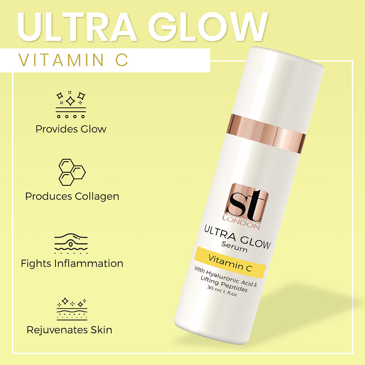 ST London - Ultra Glow Serum - 30 ML cosmia.pk