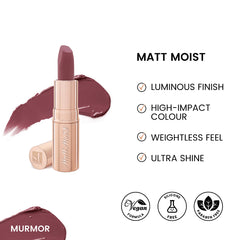 ST London - Matt Moist Long-Lasting Lipstick - Murmor cosmia.pk