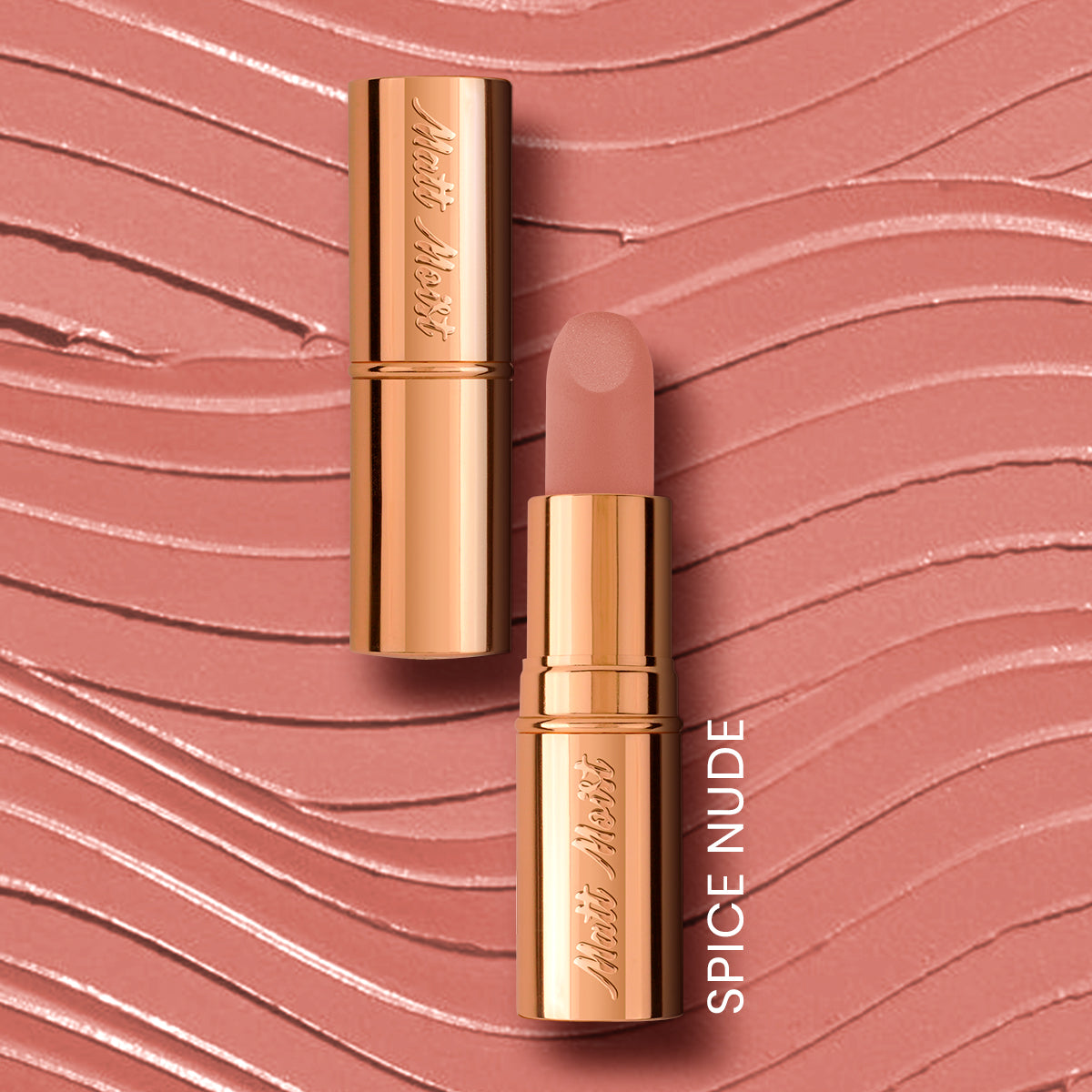 ST London - Matt Moist Long-Lasting Lipstick - Spice Nude ST LONDON