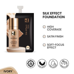 ST London - Silk Effect Foundation Sachet - Ivory 5ml cosmia.pk
