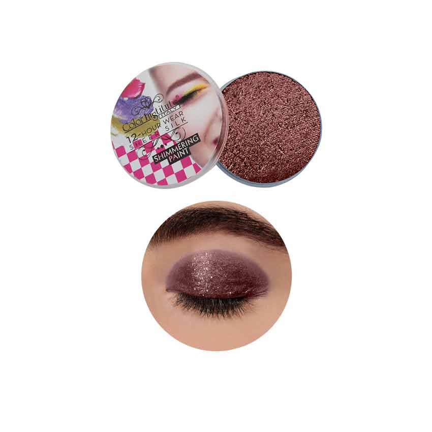 Color Institute Shimmer Eyeshadow . Eye Shimmering Paint Color Institute