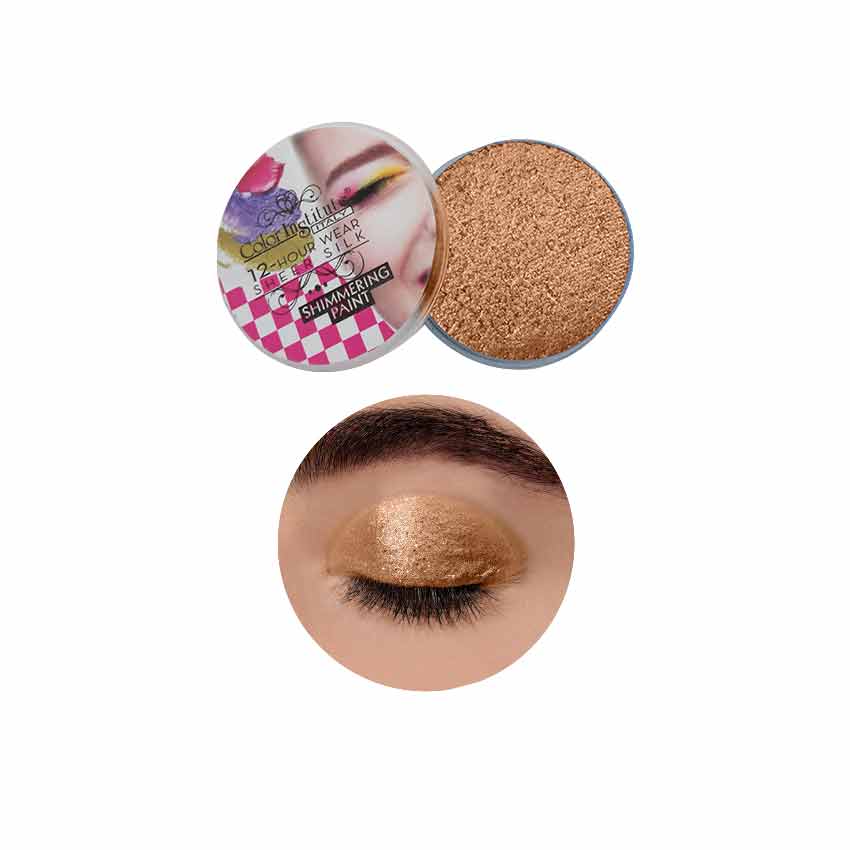 Color Institute Shimmer Eyeshadow . Eye Shimmering Paint Color Institute