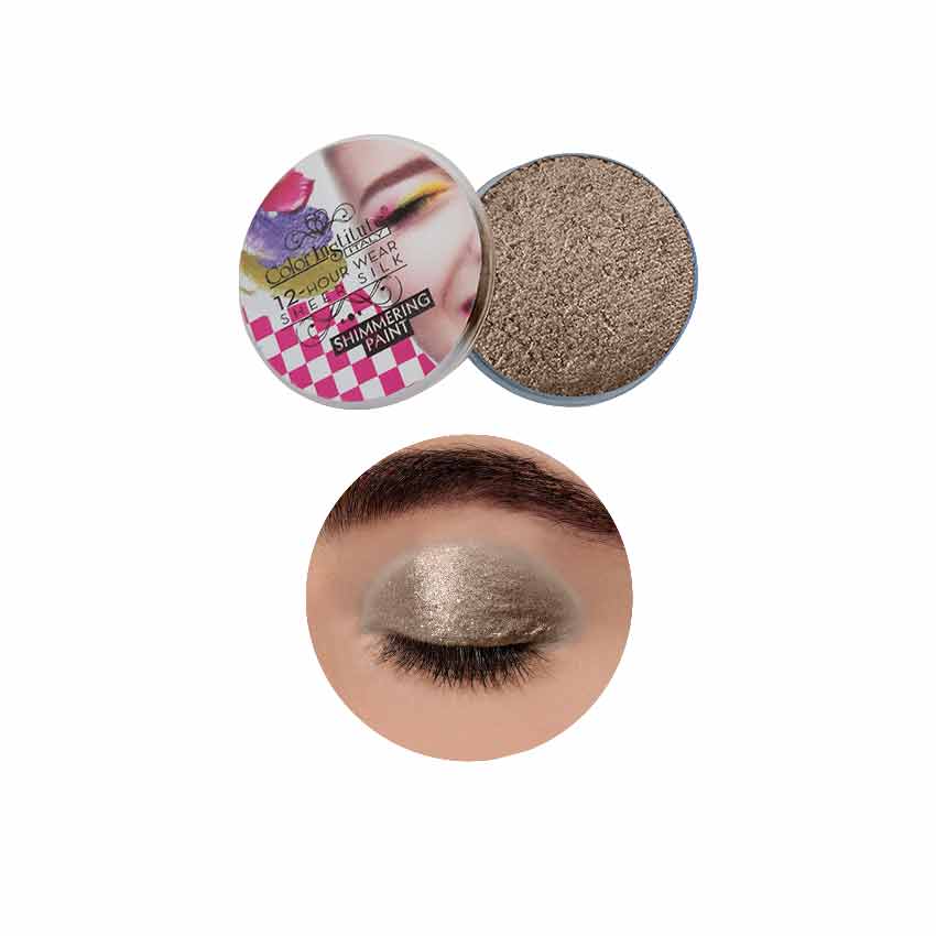 Color Institute Shimmer Eyeshadow . Eye Shimmering Paint Color Institute